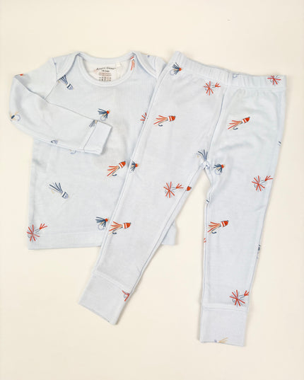 Angel Dear Fly Fishing Lures Loungewear Set Baby in at Wrapsody
