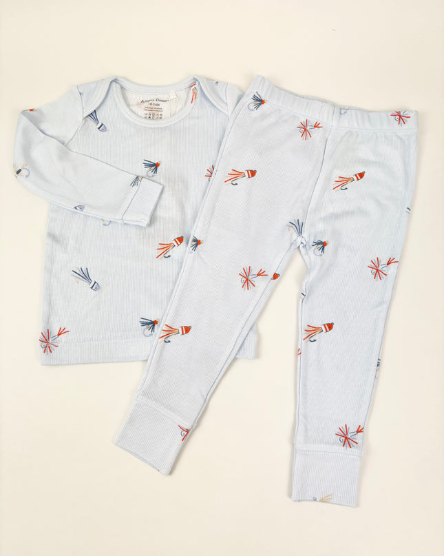 Angel Dear Fly Fishing Lures Loungewear Set Baby in at Wrapsody
