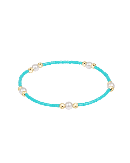 Enewton Hope Purpose Pearl Bracelet Turquoise Bracelets in at Wrapsody