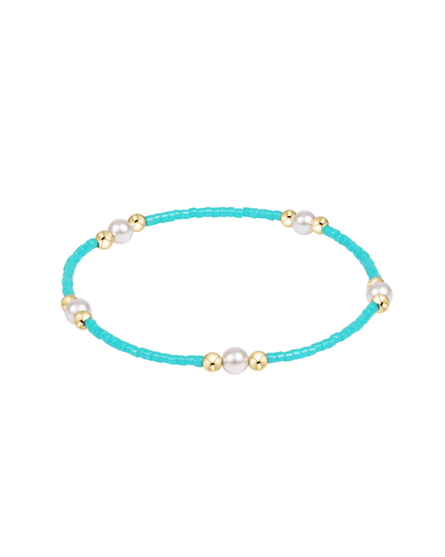 Enewton Hope Purpose Pearl Bracelet Turquoise Bracelets in at Wrapsody