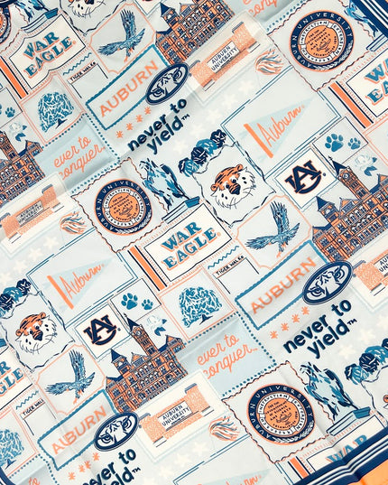 Auburn University Scarf Silk Hair Accessories in at Wrapsody