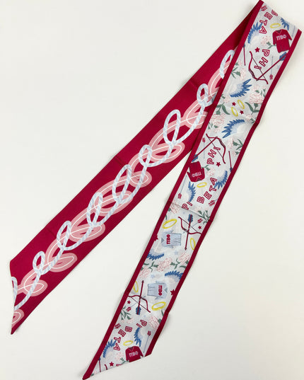 Sorority Silk Scarf Greek in Pi Beta Phi at Wrapsody