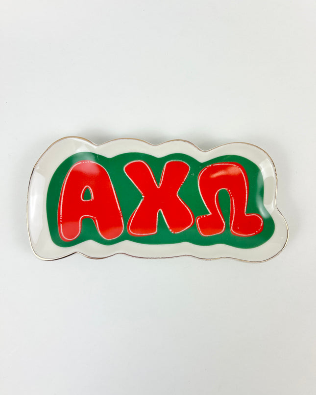 Sorority Letter Trinket Dish Greek in at Wrapsody