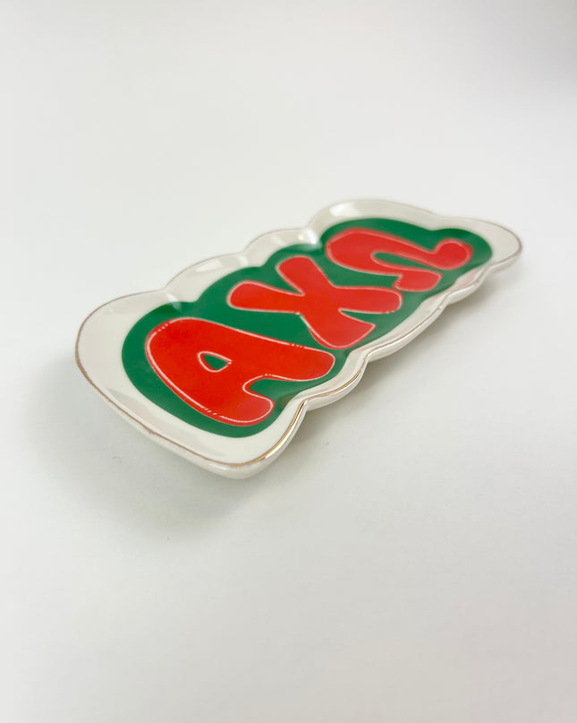 Sorority Letter Trinket Dish Greek in at Wrapsody