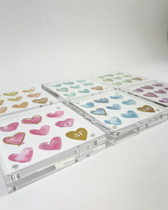 Sorority Mini Heart Art Greek in at Wrapsody