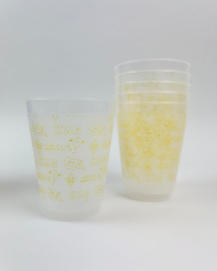 Sorority Toile Cup Set Greek in at Wrapsody