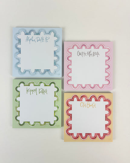 Sorority Notepad Greek in at Wrapsody