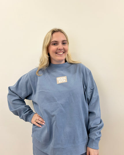 Sorority Patch Sweatshirt Greek in at Wrapsody