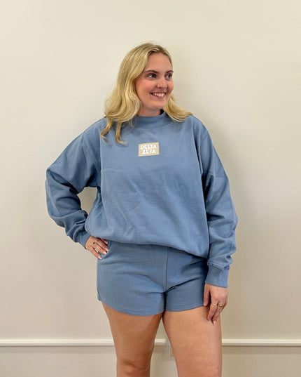 Sorority Patch Sweatshirt Greek in at Wrapsody