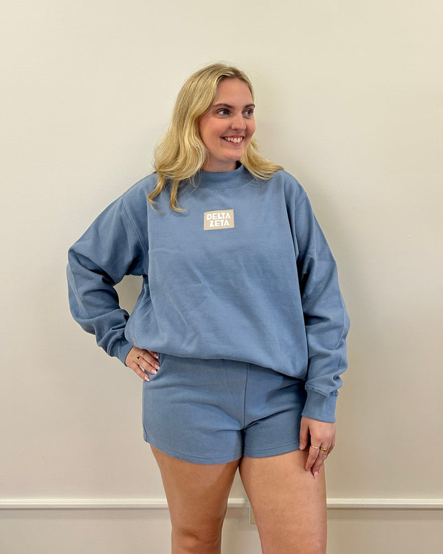Sorority Patch Sweatshirt Greek in at Wrapsody
