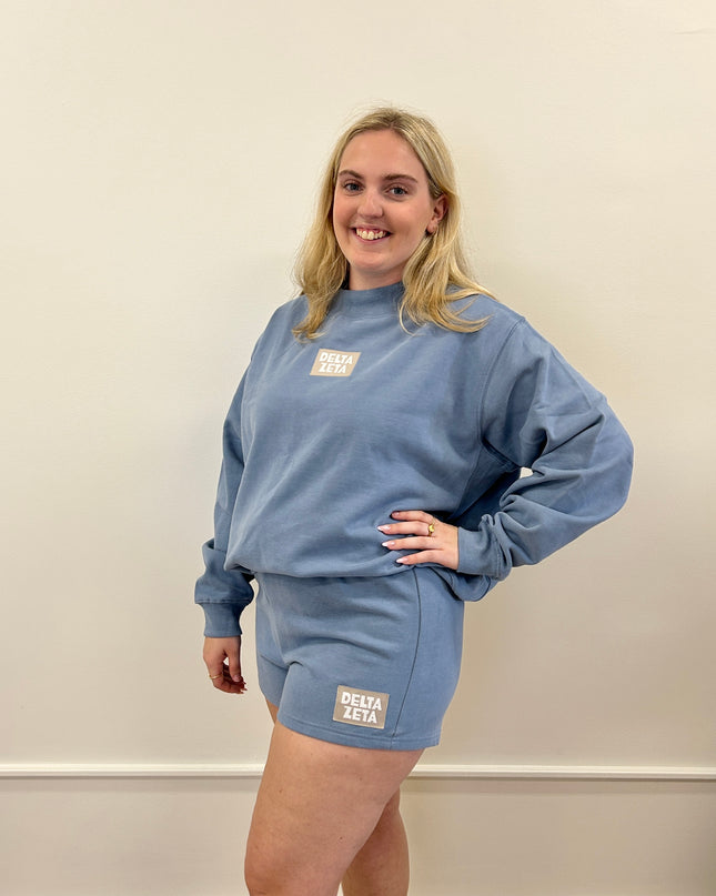 Sorority Patch Shorts Greek in at Wrapsody