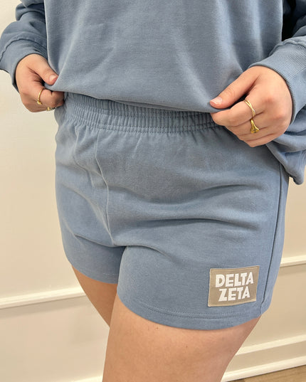 Sorority Patch Shorts Greek in at Wrapsody