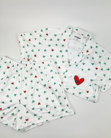 Sorority Heart PJ Set Greek in Alpha Chi Omega at Wrapsody