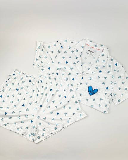 Sorority Heart PJ Set Greek in Alpha Delta Pi at Wrapsody