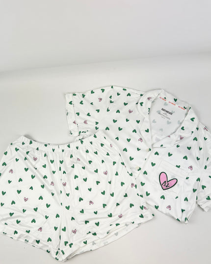 Sorority Heart PJ Set Greek in Delta Zeta at Wrapsody