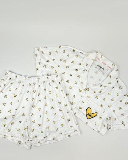 Sorority Heart PJ Set Greek in Kappa Alpha Theta at Wrapsody
