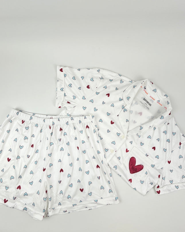 Sorority Heart PJ Set Greek in Pi Beta Phi at Wrapsody