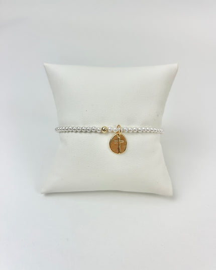 Enewton 3mm Pearl Inspire Small Charm Bracelet Bracelets in at Wrapsody