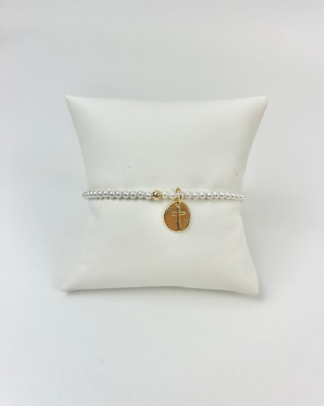 Enewton 3mm Pearl Inspire Small Charm Bracelet Bracelets in at Wrapsody