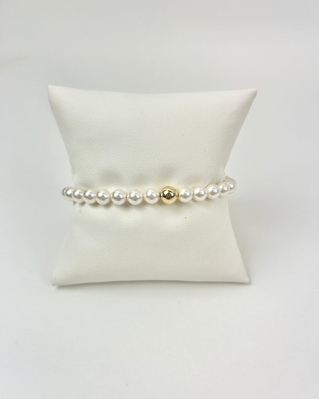 Enewton Classic 6mm Pearl Bead Bracelet Bracelets in at Wrapsody