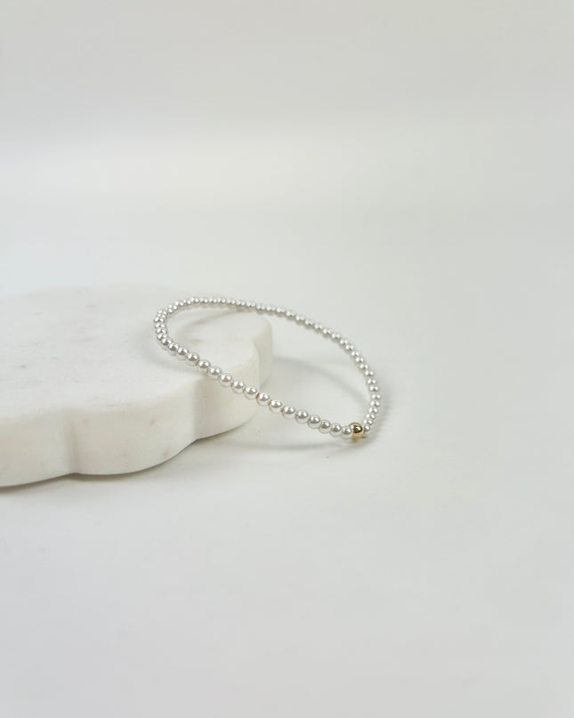 Enewton Classic 3mm Pearl Bead Bracelet Bracelets in at Wrapsody