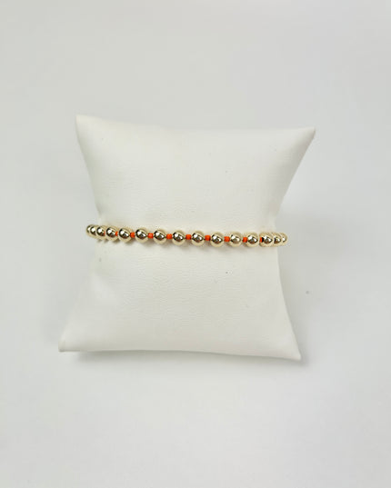Enewton Gameday Hope Grateful 5mm Bracelet - Bright Orange Bracelets in at Wrapsody