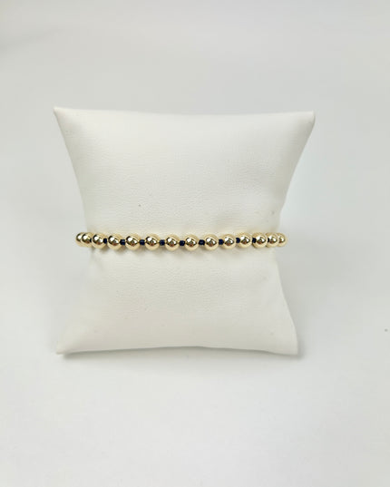 Enewton Gameday Hope Grateful 5mm Bracelet - Matte Navy Bracelets in at Wrapsody