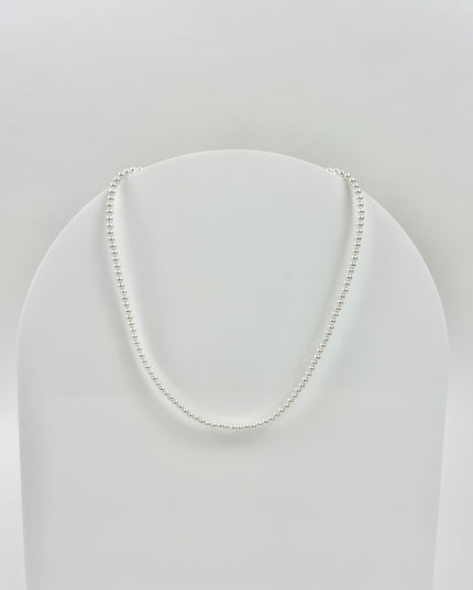 Enewton 15" Classic 3mm Pearl Bead Choker Necklaces in at Wrapsody