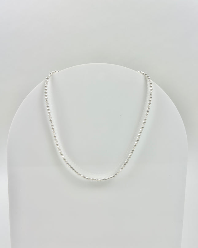 Enewton 15" Classic 3mm Pearl Bead Choker Necklaces in at Wrapsody