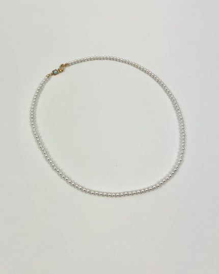 Enewton 15" Classic 3mm Pearl Bead Choker Necklaces in at Wrapsody