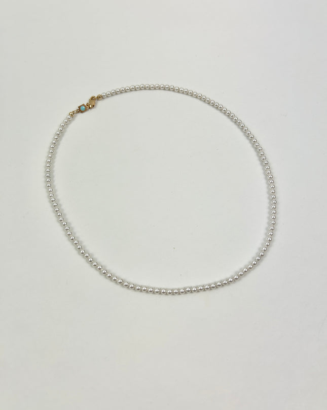 Enewton 15" Classic 3mm Pearl Bead Choker Necklaces in at Wrapsody
