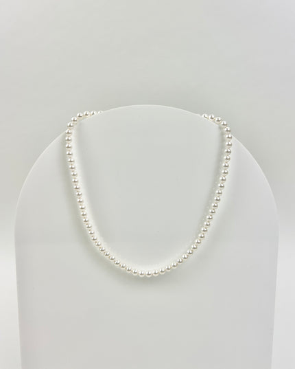 Enewton 15" Classic 5mm Pearl Bead Choker Necklaces in at Wrapsody