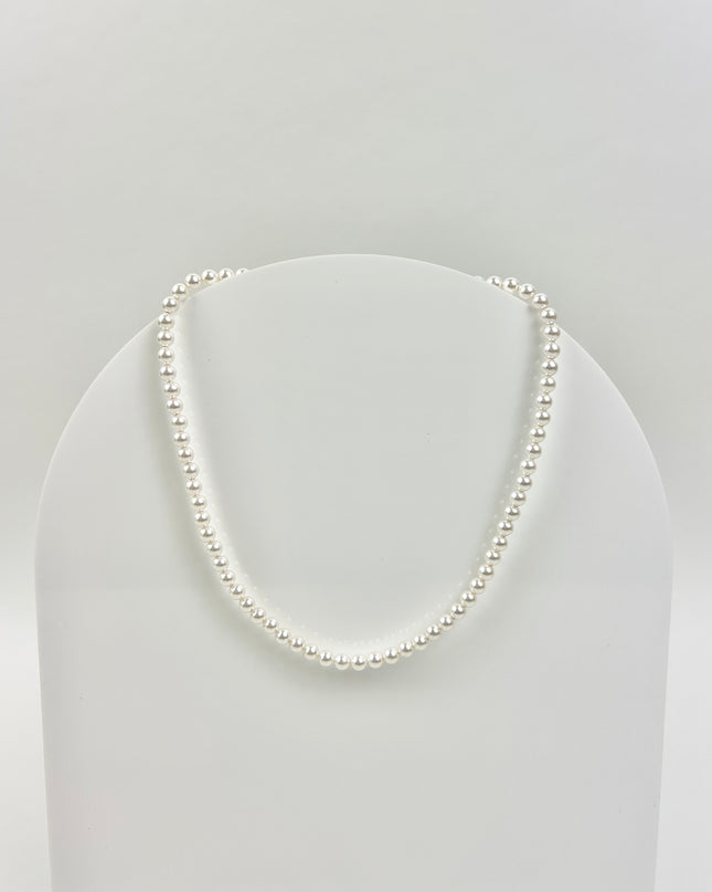 Enewton 15" Classic 5mm Pearl Bead Choker Necklaces in at Wrapsody