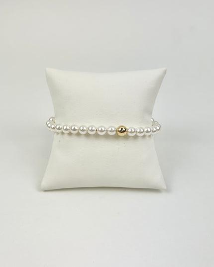 Extends Classic 6mm Pearl Bead Bracelet Bracelets in at Wrapsody