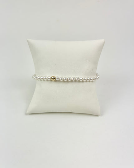 Extends Classic 4mm Pearl Bead Bracelet Bracelets in at Wrapsody