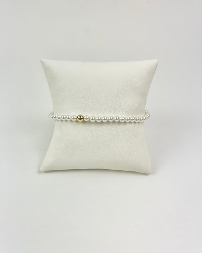 Extends Classic 4mm Pearl Bead Bracelet Bracelets in at Wrapsody