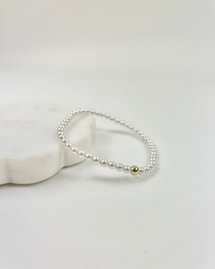 Extends Classic 4mm Pearl Bead Bracelet Bracelets in at Wrapsody