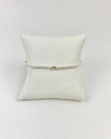 Extends Classic 3mm Pearl Bead Bracelet Bracelets in at Wrapsody