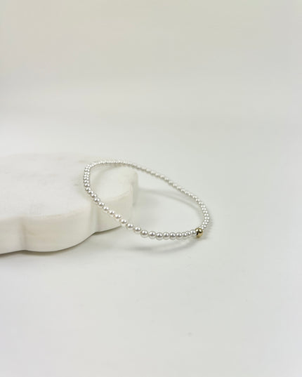 Extends Classic 3mm Pearl Bead Bracelet Bracelets in at Wrapsody