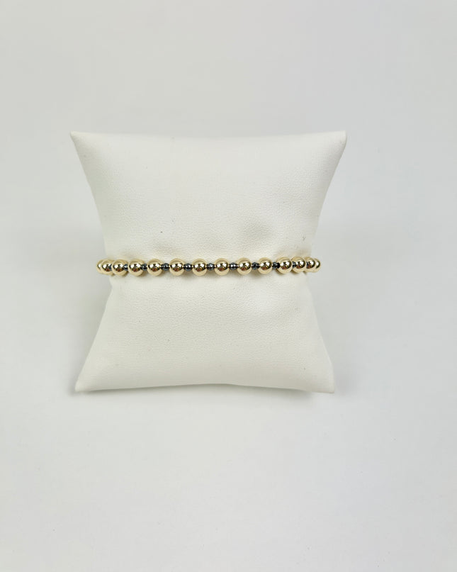 Enewton Faceted Hematite Grateful 5mm Bracelet Bracelets in at Wrapsody