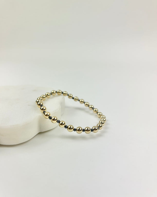 Enewton Faceted Hematite Grateful 5mm Bracelet Bracelets in at Wrapsody