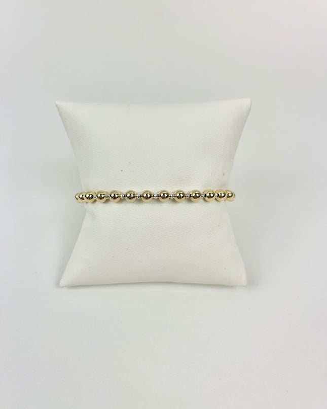 Enewton Faceted Bright Silver Hematite Grateful 5mm Bracelet Bracelets in at Wrapsody