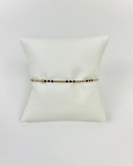 Enewton Gameday Hope Joy 2mm Bracelet - Matte Navy Bracelets in at Wrapsody