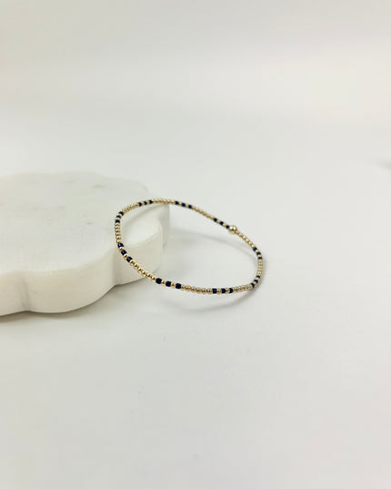 Enewton Gameday Hope Joy 2mm Bracelet - Matte Navy Bracelets in at Wrapsody
