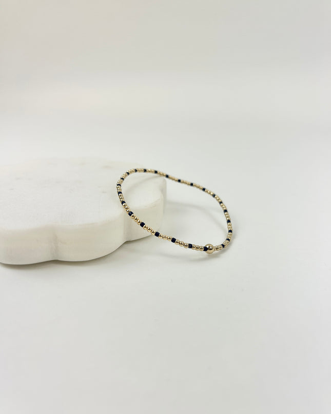 Enewton Gameday Hope Sincerity 2mm Bracelet - Matte Navy Bracelets in at Wrapsody