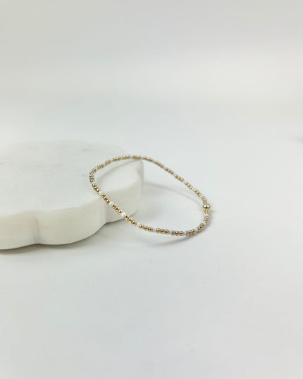 Enewton Gameday Hope Sincerity 2mm Bracelet - White Bracelets in at Wrapsody