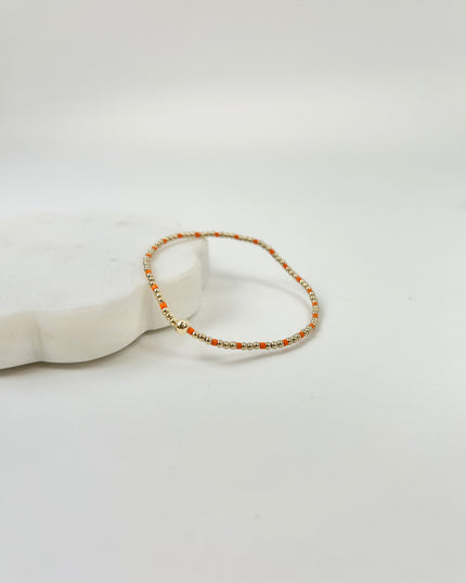 Enewton Gameday Hope Sincerity 2mm Bracelet - Bright Orange Bracelets in at Wrapsody