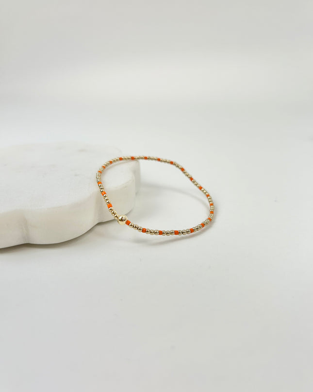 Enewton Gameday Hope Sincerity 2mm Bracelet - Bright Orange Bracelets in at Wrapsody