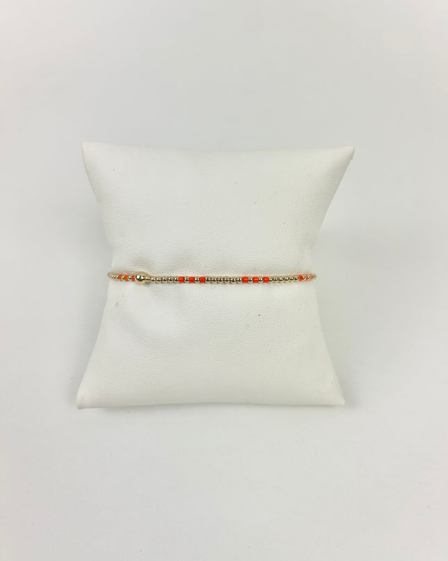 Enewton Gameday Hope Joy 2mm Bracelet - Bright Orange Bracelets in at Wrapsody