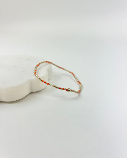 Enewton Gameday Hope Joy 2mm Bracelet - Bright Orange Bracelets in at Wrapsody